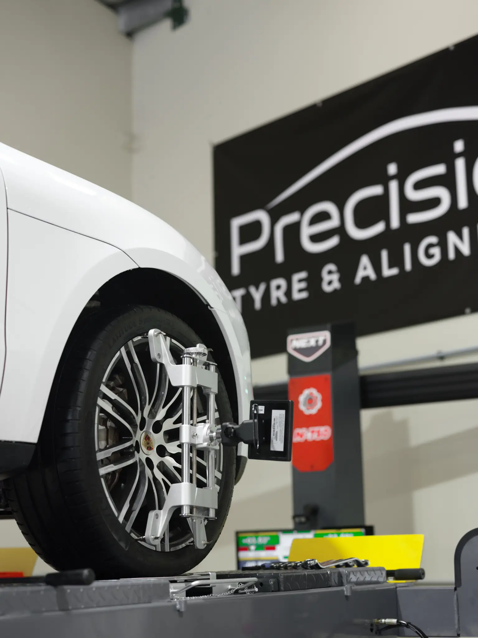 Wheel Alignment at Precision Tyre & Alignment