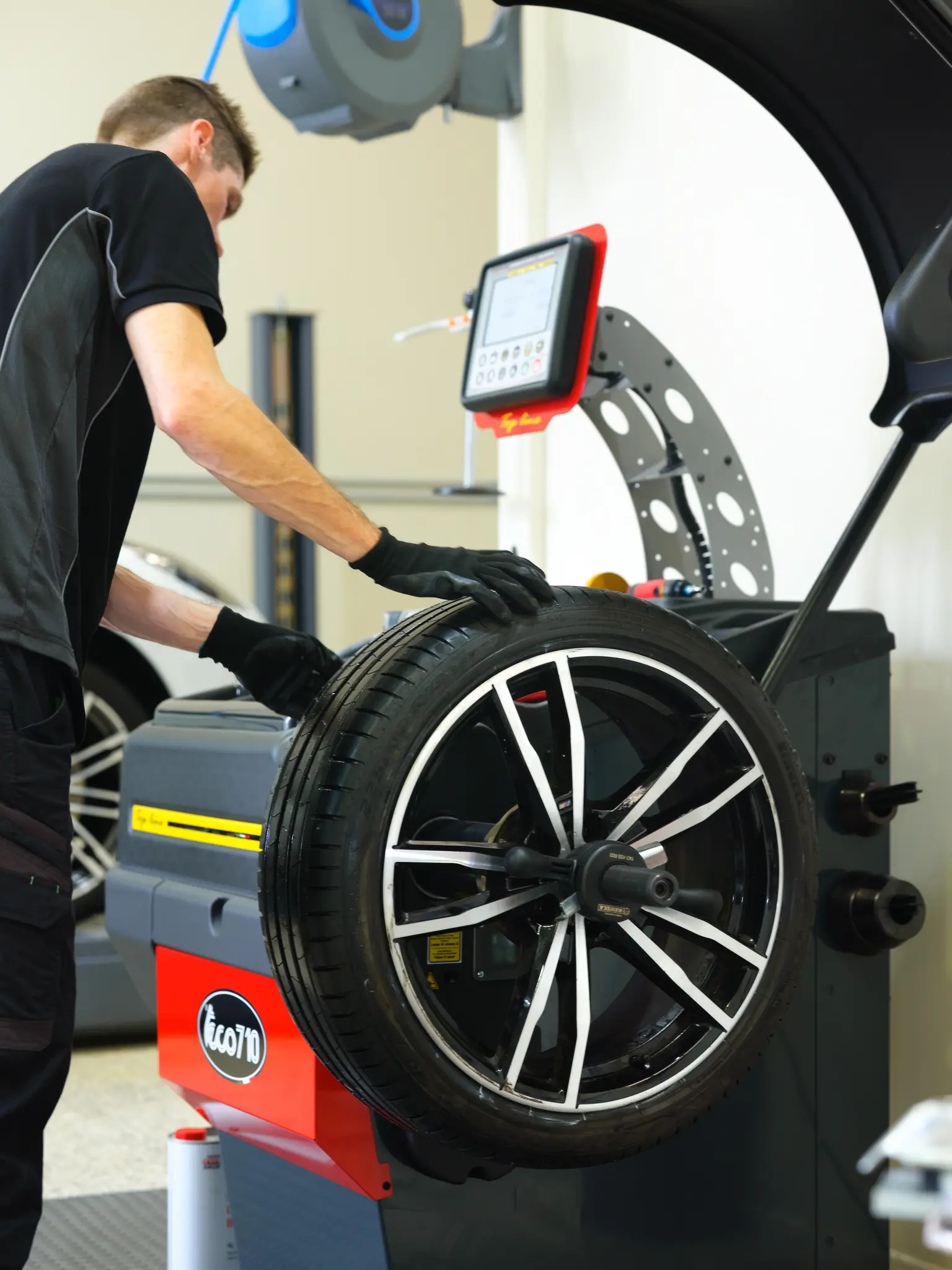 Wheel Balancing at Precision Tyre & Alignment