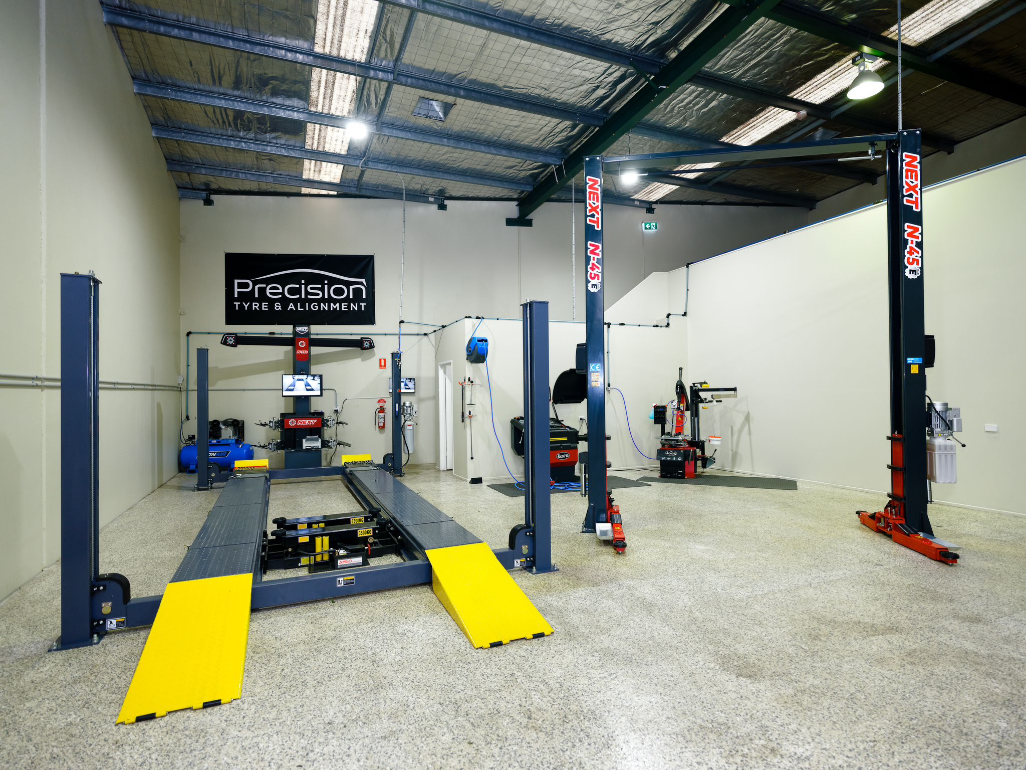 Precision Tyre & Alignment workshop